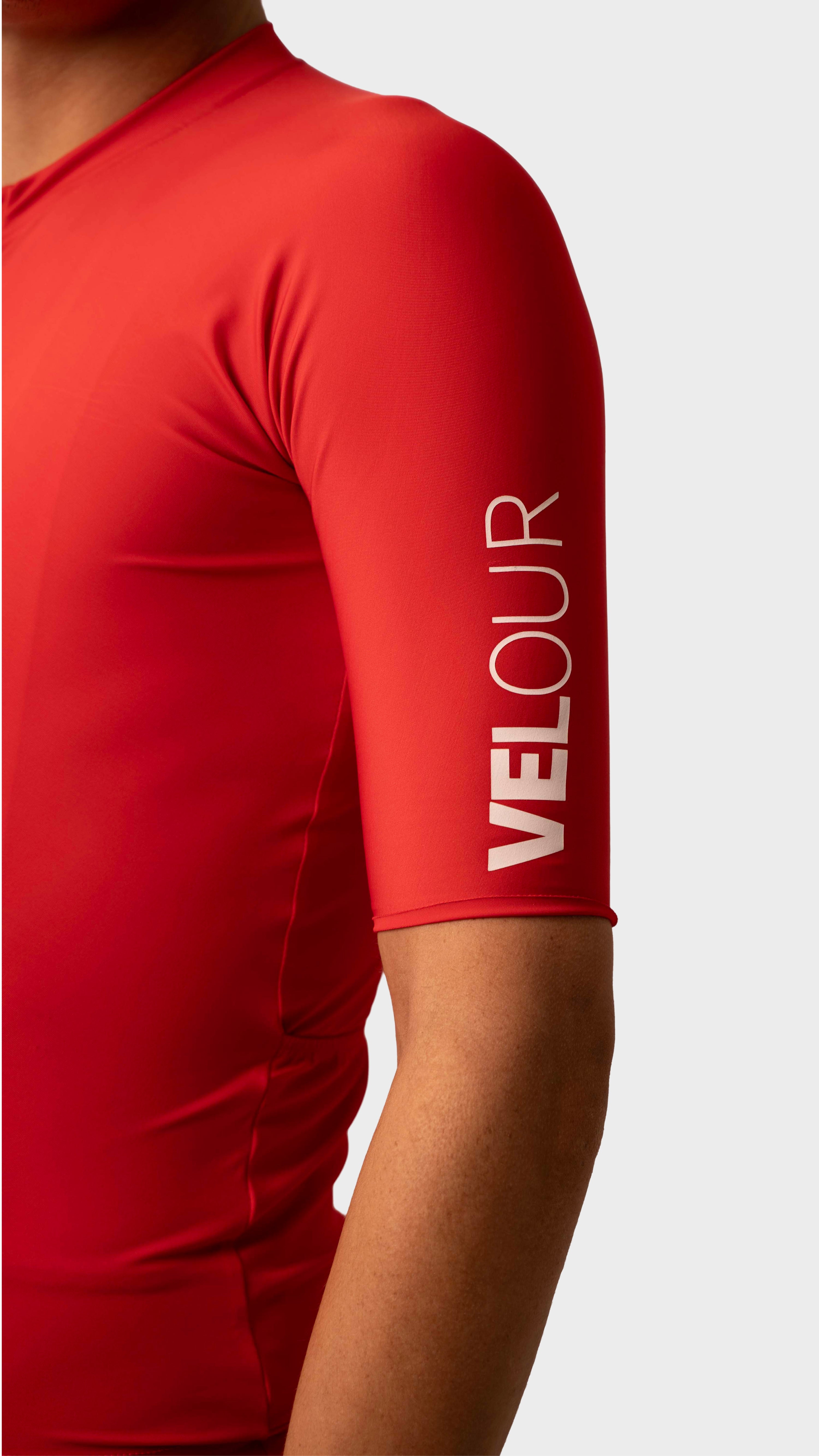 Jersey Velour RED